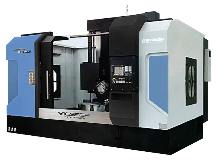 Wiesser CK5116A / RAM Type CNC Vertical Lathe