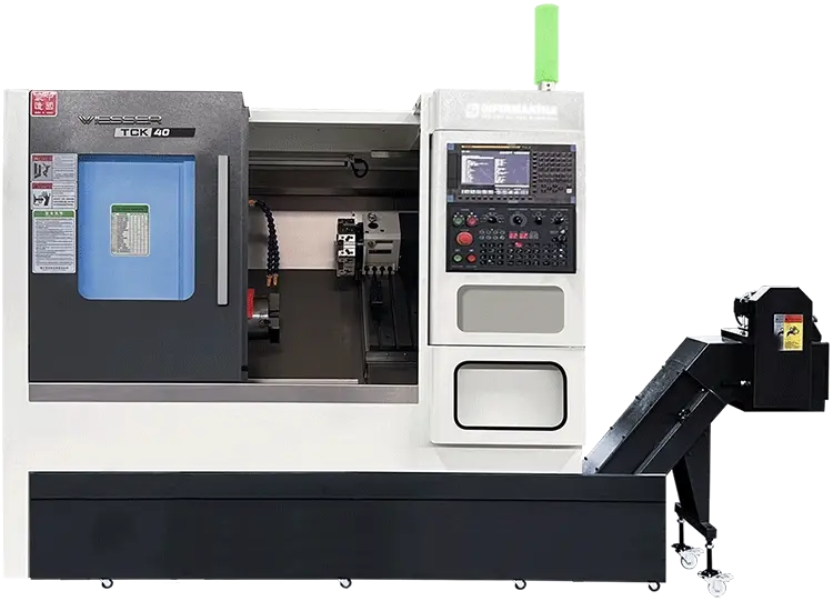 Wiesser TCK40 / 6 inch Gang Type CNC Lathe