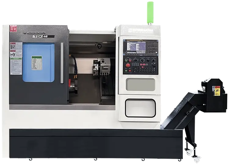 Wiesser TCK46 / 6 inch Gang Type CNC Lathe
