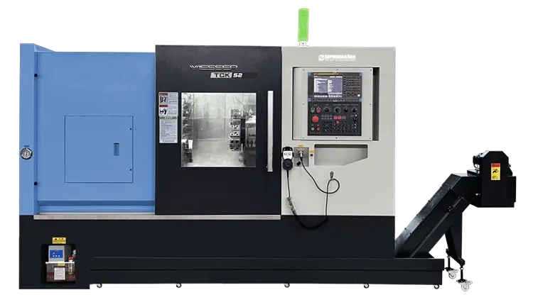 Wiesser TCK52-520 / 10 inch Токарный станок с ЧПУ (емкость прутка 75 мм)