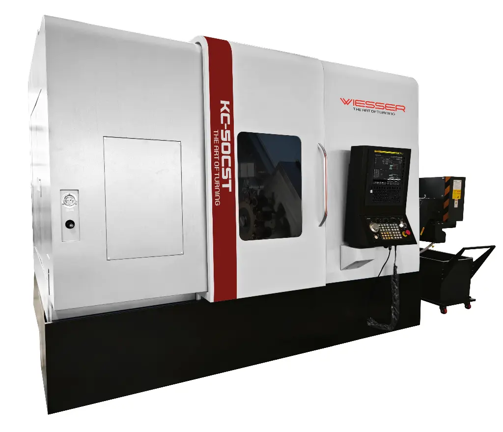 Wiesser KC-50CST / Çift Spindle Y Eksenli (Çift Taret) CNC Torna