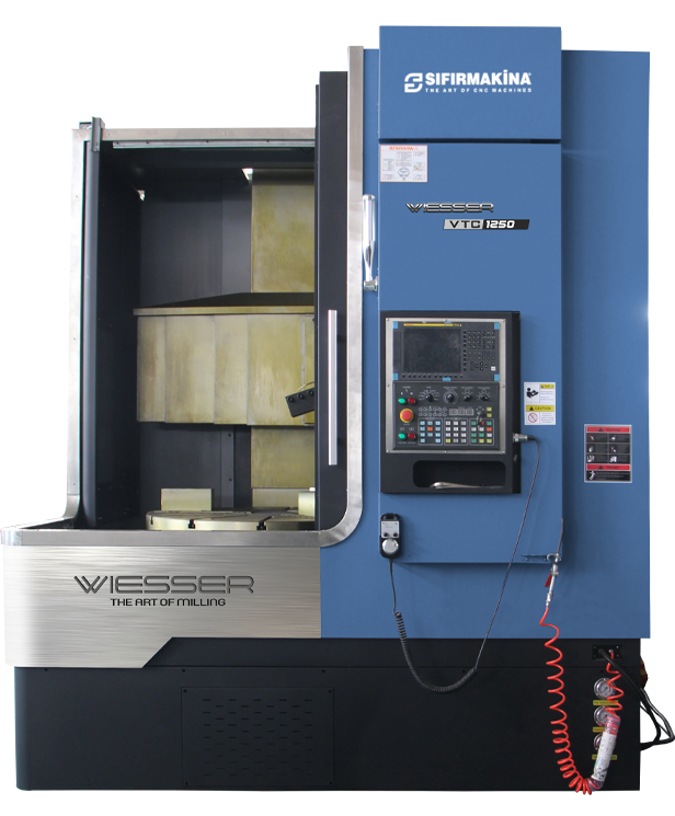 Wiesser VTC1250 / 40 inch CNC Vertical Lathe