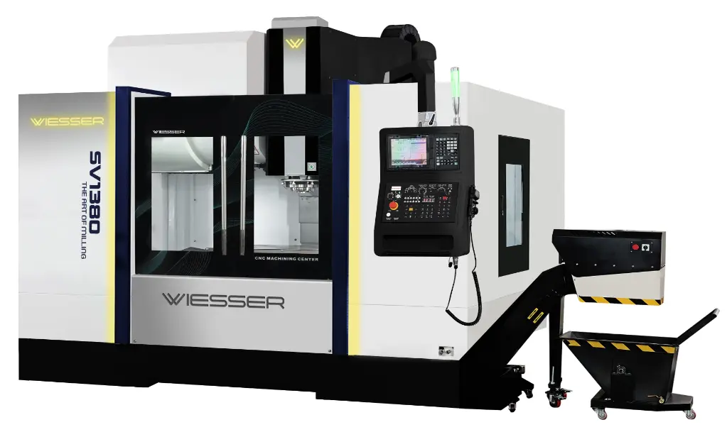 Wiesser SV1380 CNC Dik İşleme Merkezi