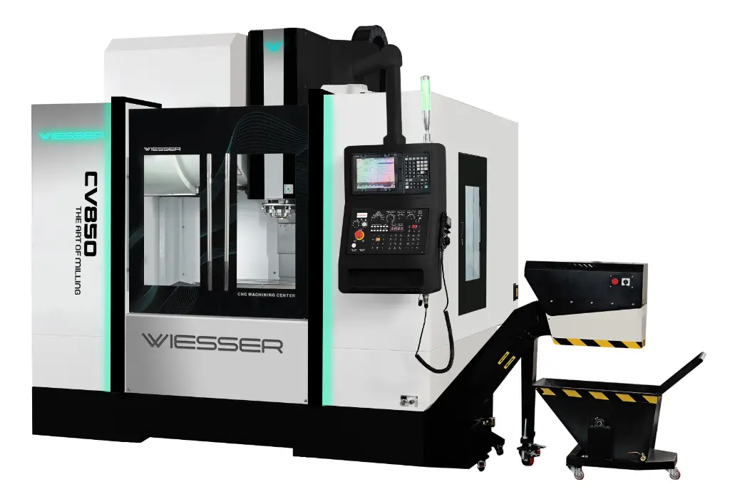 Wiesser CV850 CNC Dik İşleme Merkezi