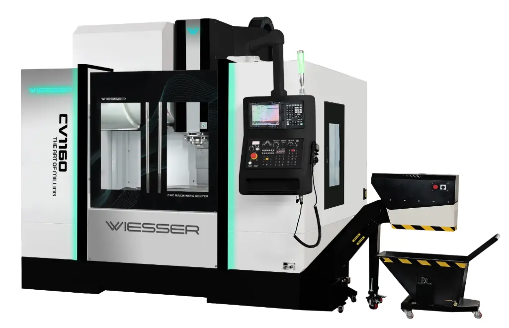 Wiesser CV1160 CNC Dik İşleme Merkezi