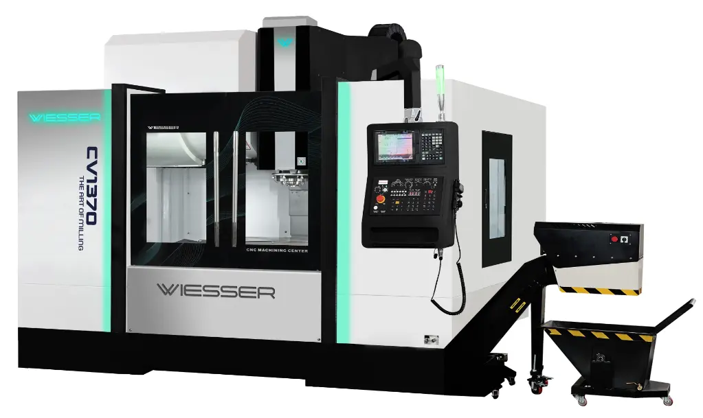 Wiesser CV1370 CNC Dik İşleme Merkezi