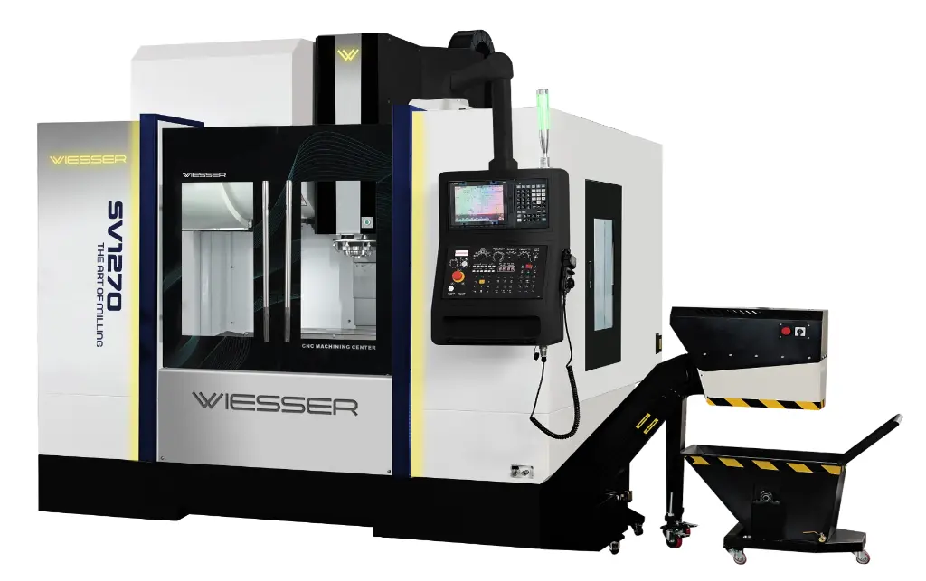 Wiesser SV1270 CNC Dik İşleme Merkezi