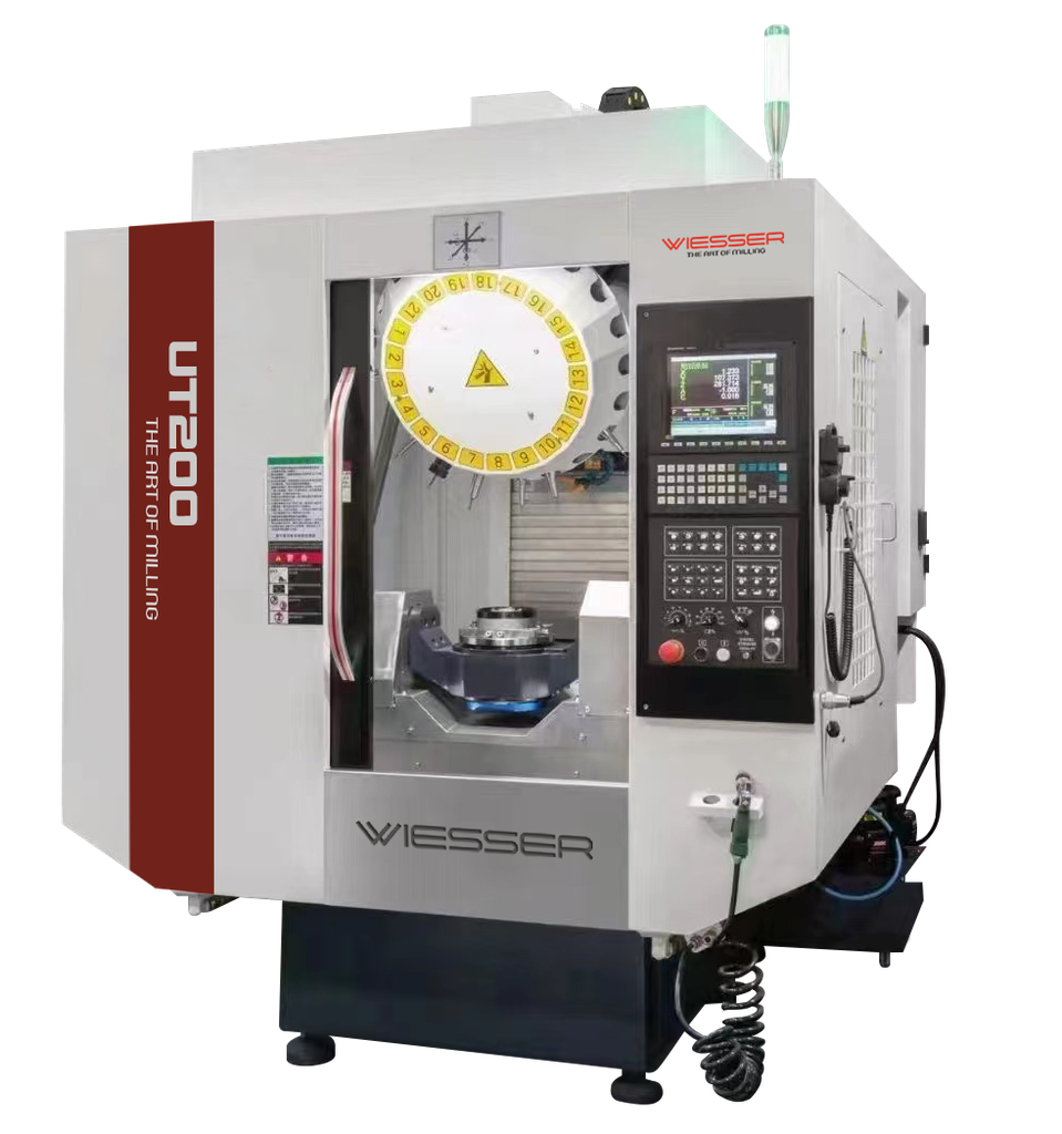 Wiesser UT200 CNC 5 Axis Tapping Center