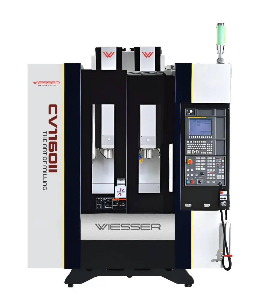 Wiesser CV1160II Double Spindle - Double Z Axis CNC Vertical Machining Center