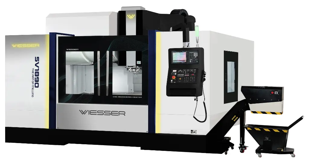 Wiesser SV1890 CNC Dik İşleme Merkezi