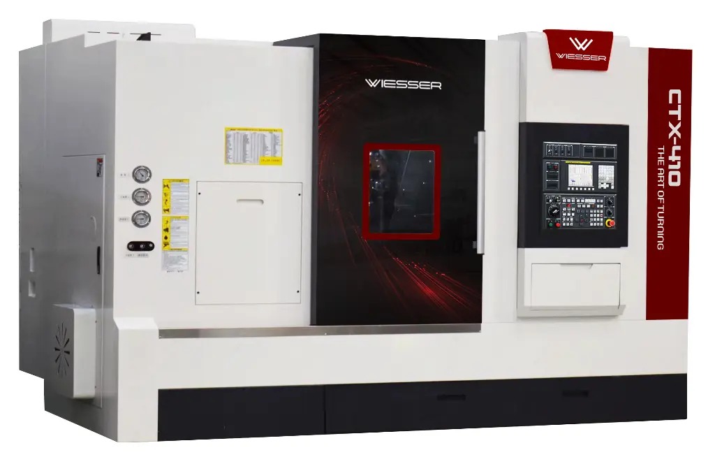 Wiesser CTX410 / 10 inch CNC Lathe