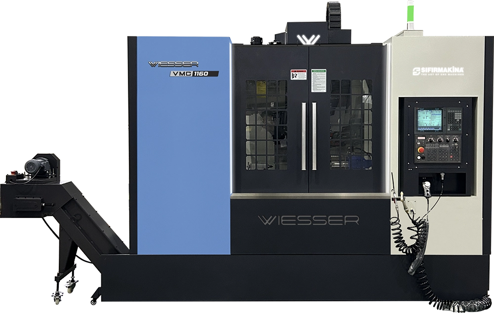 Wiesser VMC1160 CNC Dik İşleme Merkezi