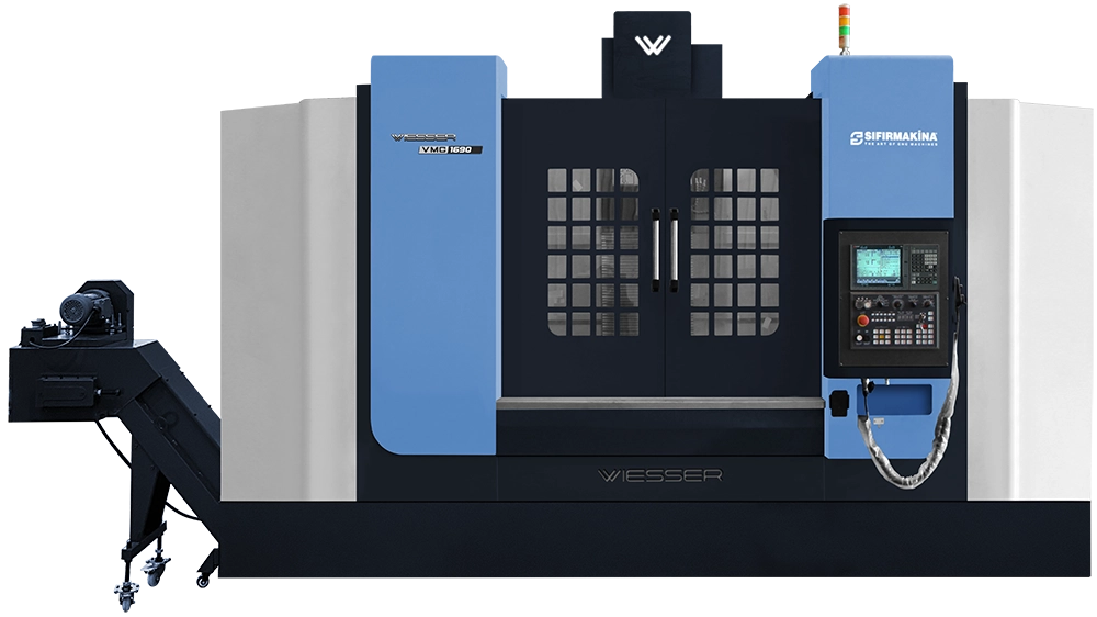 Wiesser VMC1690 CNC Dik İşleme Merkezi