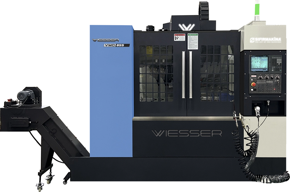 Wiesser VMC855 Вертикальный обрабатывающий центр с ЧПУ