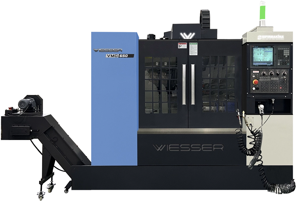 Wiesser VMC650 Вертикальный обрабатывающий центр с ЧПУ