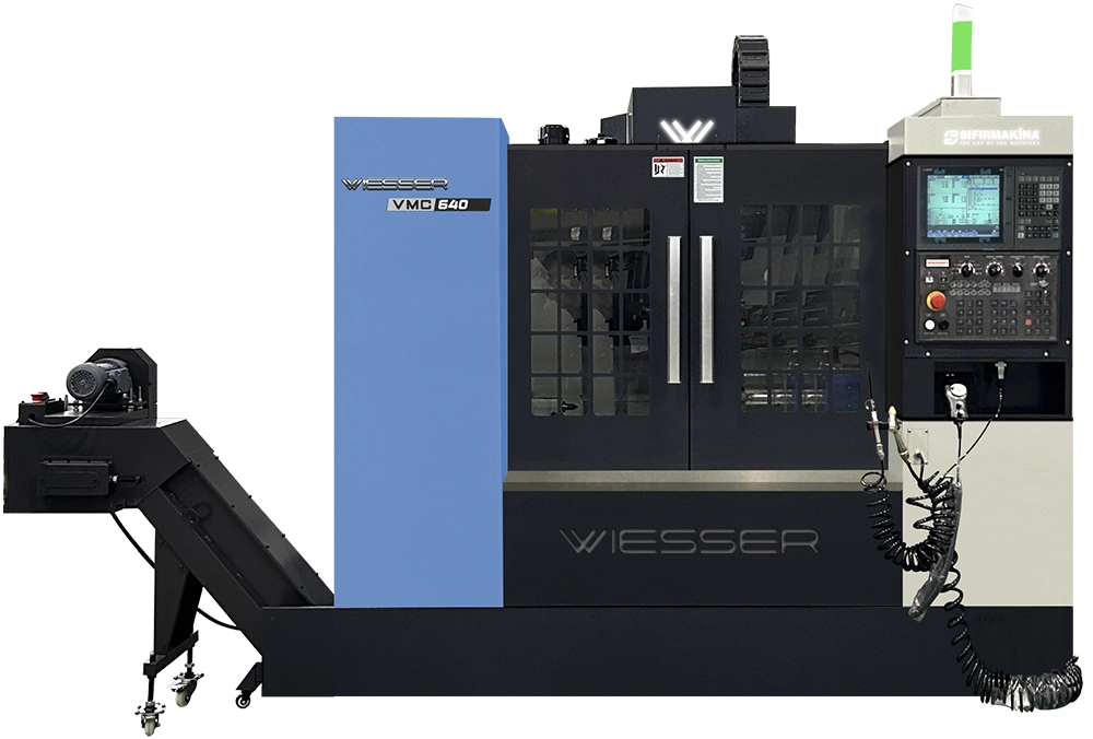 Wiesser VMC640 Вертикальный обрабатывающий центр с ЧПУ