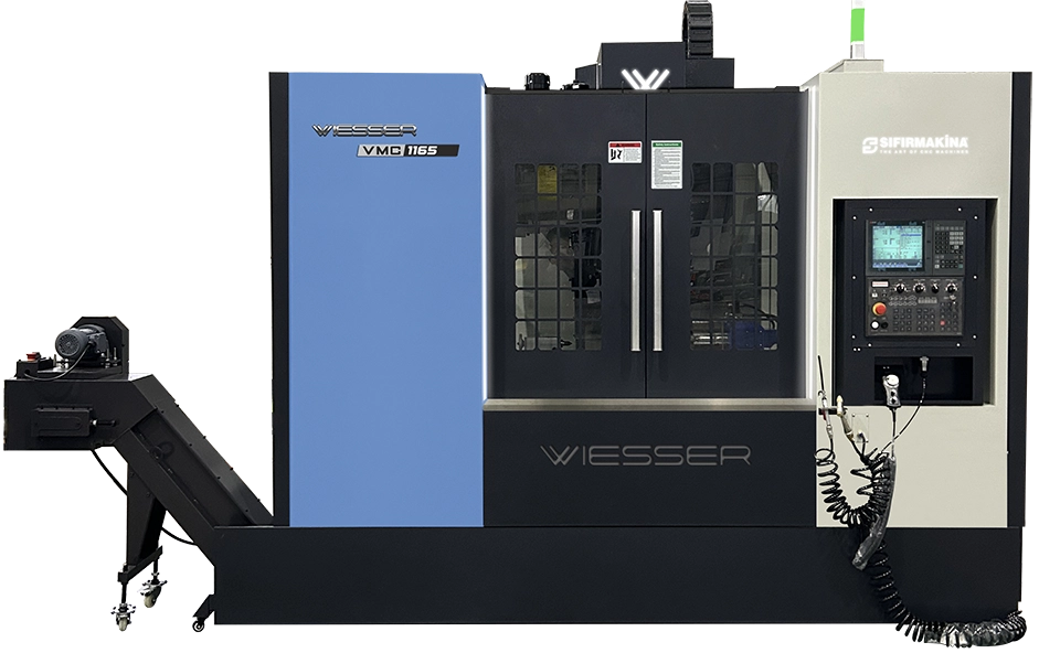 Wiesser VMC1165 CNC Dik İşleme Merkezi