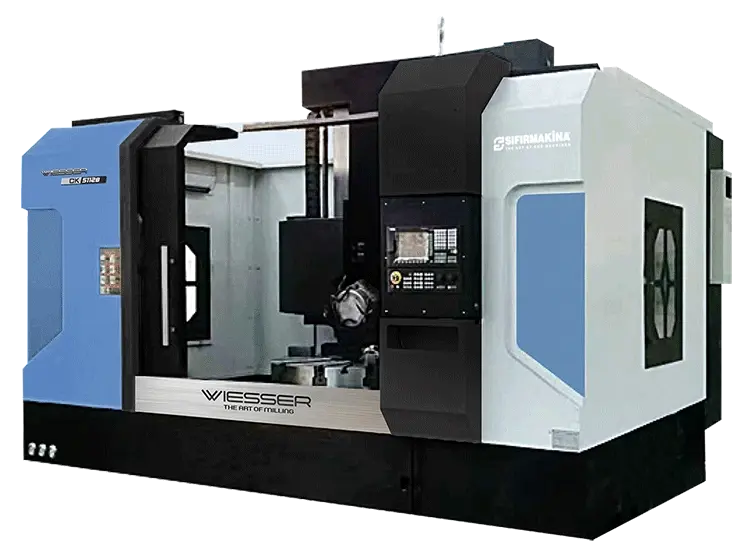 mashu Wiesser CK5112B-10F / Kare Kızak RAM Tipi CNC Dik Torna