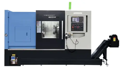 [MAK-Dng-TCK] Wiesser TCK52-520 / 10 inch CNC Lathe (75mm bar capacity)
