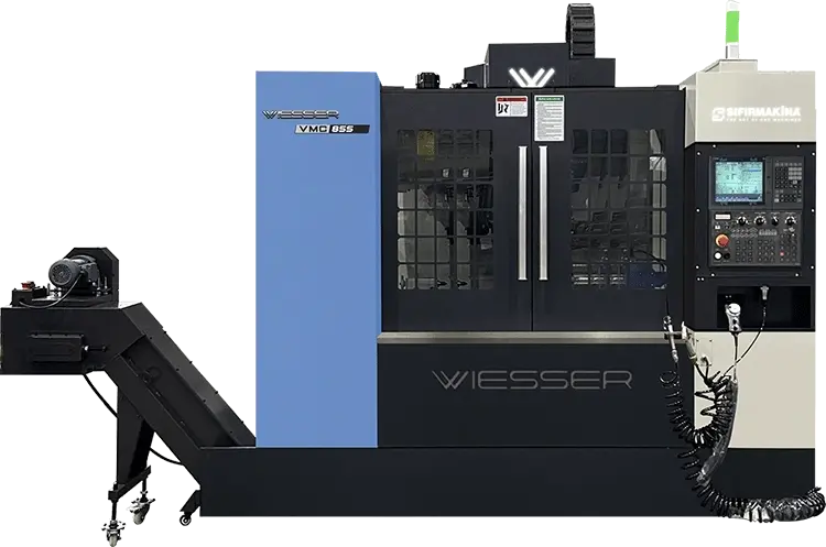 Wiesser VMC855 CNC Dik İşleme Merkezi | Sıfır Makina A.Ş.