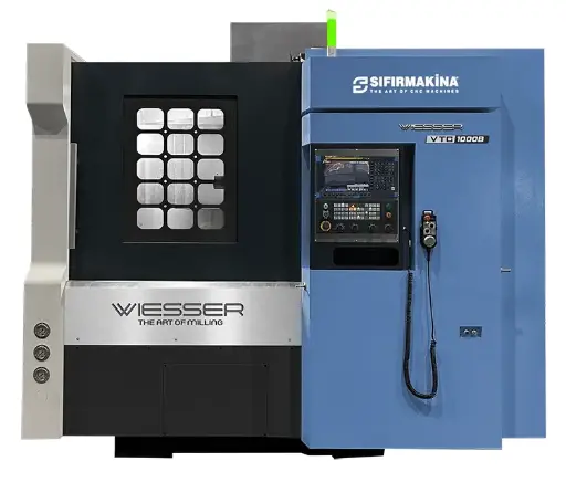 [MAK-Dng-VTC] Wiesser VTC1000B / 32 inch CNC Vertical Lathe