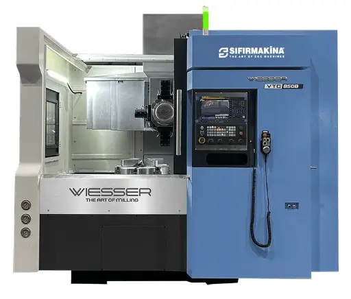 [MAK-Dng-VTC] Wiesser VTC850B / 24 inch CNC Vertical Lathe