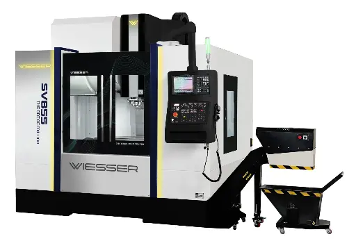 Wiesser SV855 CNC Dik İşleme Merkezi