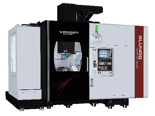 Wiesser GLU400 CNC 5 Axis Machining Center