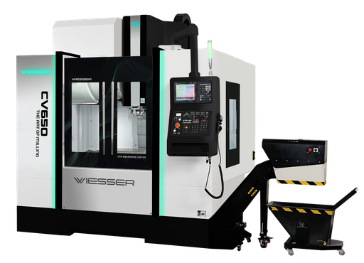 Wiesser CV650 CNC Dik İşleme Merkezi