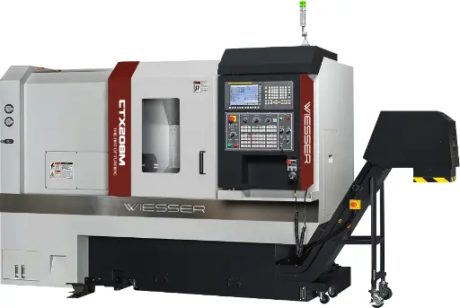 Wiesser CTX208M / 8 inch C Axis CNC Lathe