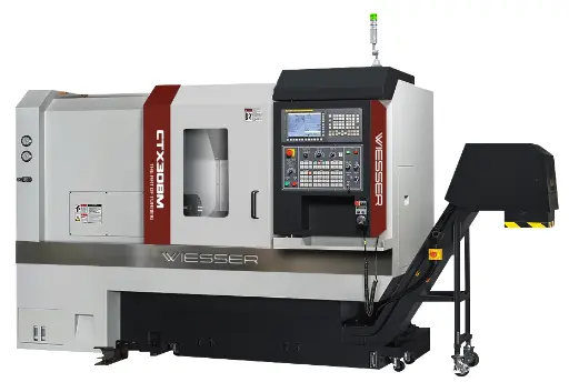 Wiesser CTX308M / 8 inch C Axis CNC Lathe