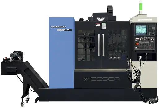 Wiesser VMC550 Вертикальный обрабатывающий центр с ЧПУ