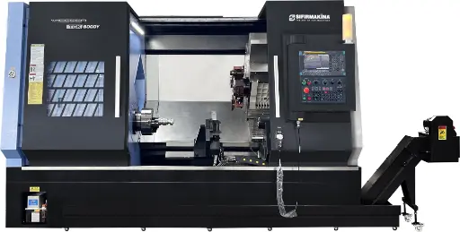 Wiesser TCK800DY-950 / Y Axis 15 inch CNC Lathe